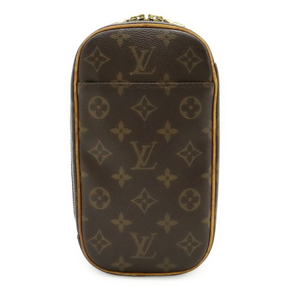 LOUIS VUITTON Brown Monogram Pochette Shoulder Bag - Picture 2 of 9
